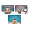 Hoffmaster 9.75" x 14" Winter Wonderland Multipack Paper Placemats PK 1000 702093 - alternate 1